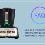 Thermomix TM7 with FAQ and consultant offer.